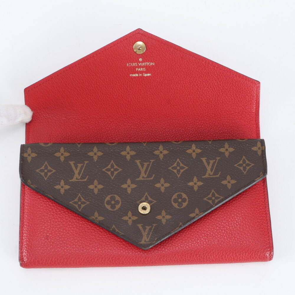 Louis Vuitton Monogram Portefeuille Double V M64317 Leather Long Wallet for W... - Picture 5 of 10